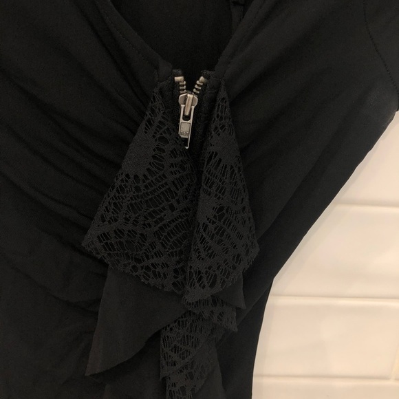 MICHAEL stars cascade ruffle front dress - Picture 5 of 7